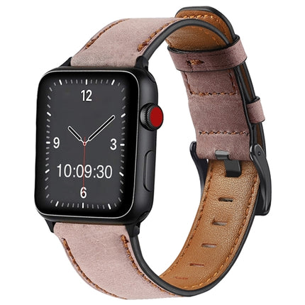 Retro Leather Apple Watch Strap