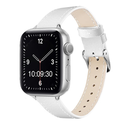 Schlankes Apple Watch-Armband mit Kontrastnaht