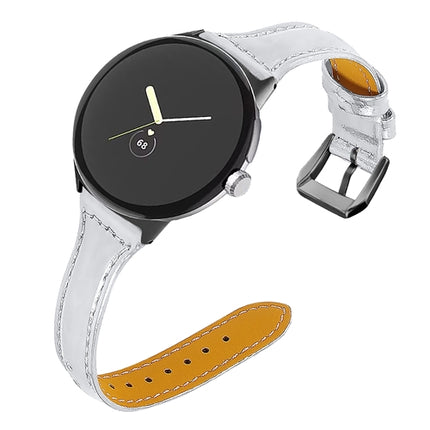 Slim Leather Google Pixel Watch Strap